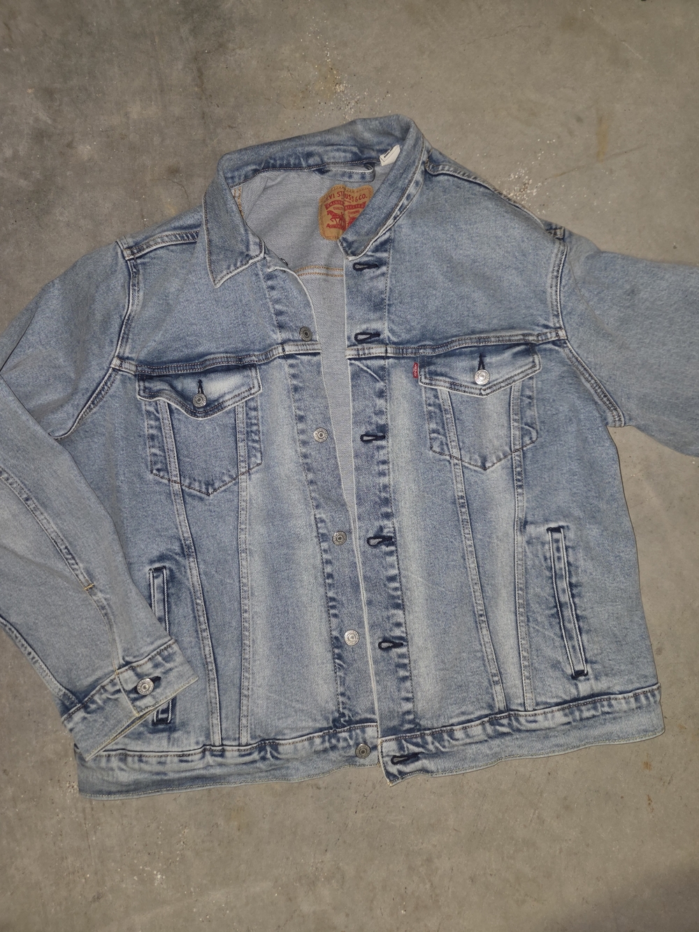 Light Blue Men's Jean Jacket